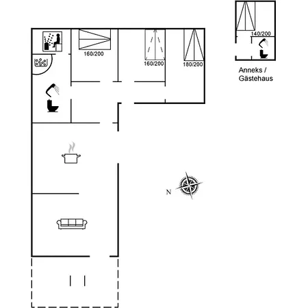 Hjorthung - 2km From The Sea By Interhome *